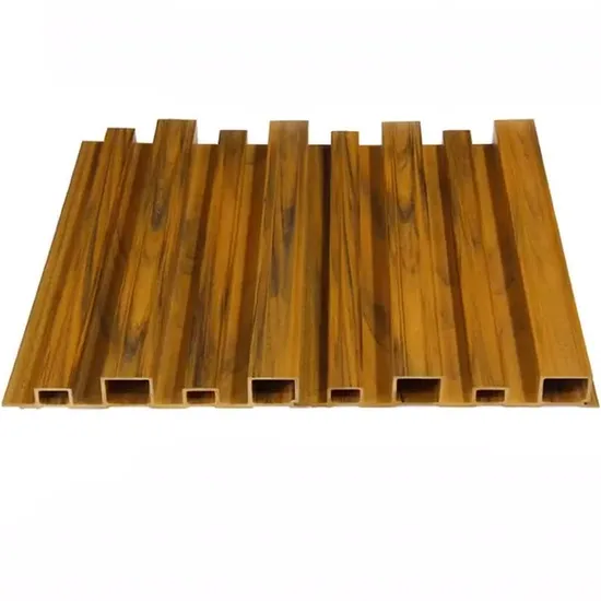 Heißer Verkauf Feuerfeste Öko-Holzlatten-Wandverkleidung Akustikplatte Innen-WPC-Wandplatte