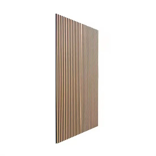 Großhandelspreis Holzmaserung Schiefer Schalldichte Akustikwandplatte für die Wand