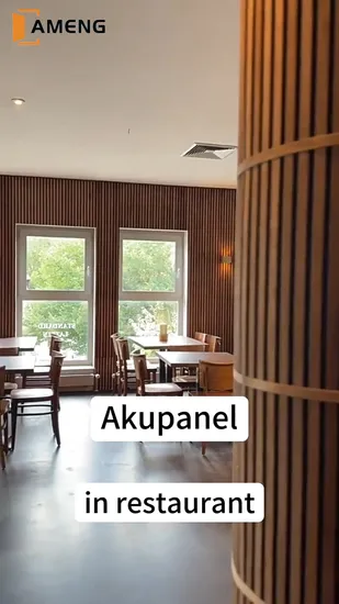 Natürliche Eichenlatten-Wandverkleidung MDF/WPC Pet Acoustic Lattenholz-Deckenwandpaneel